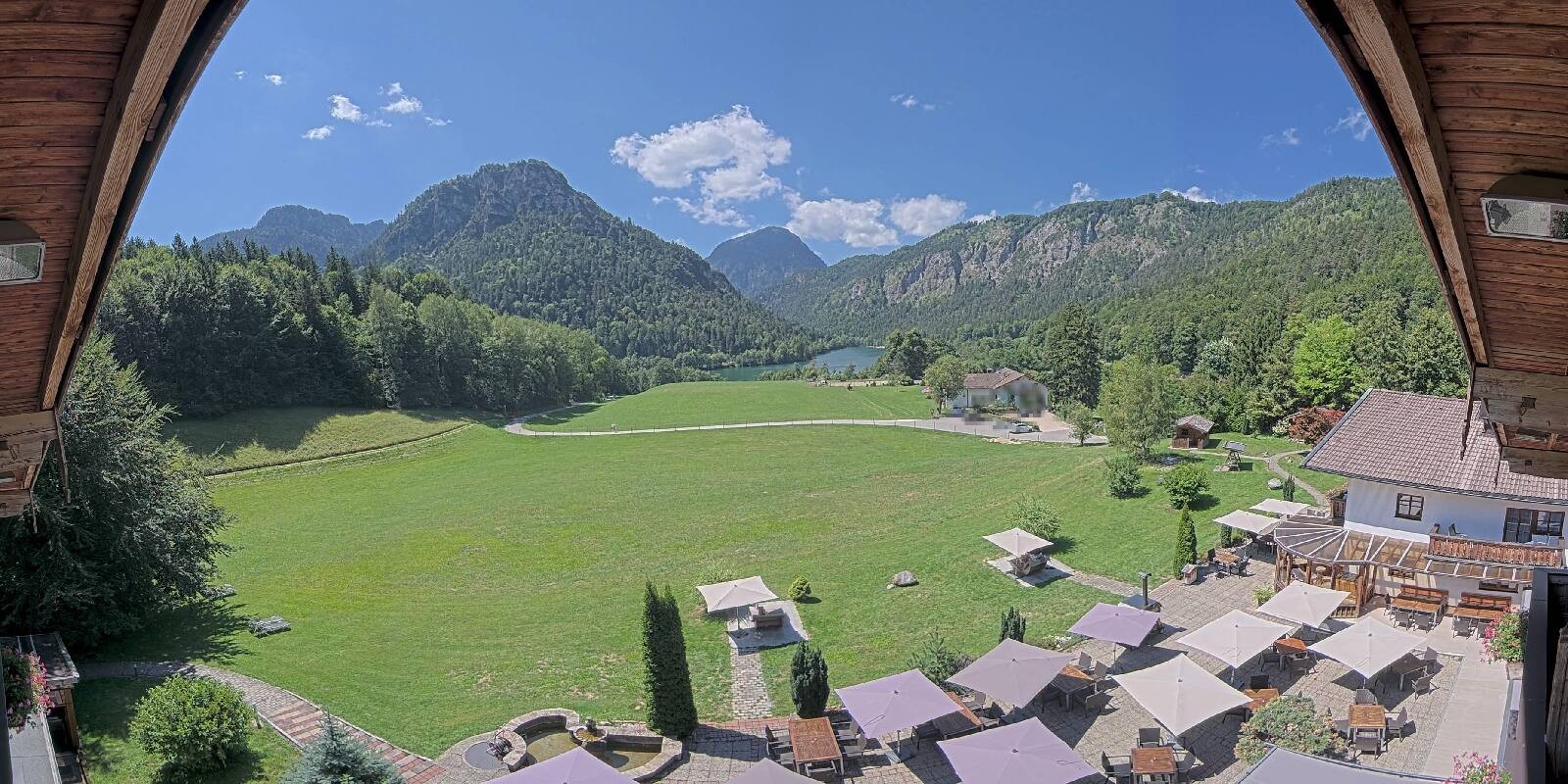 Archiv Foto Webcam Bad Reichenhall: Hotel Seeblick am Thumsee