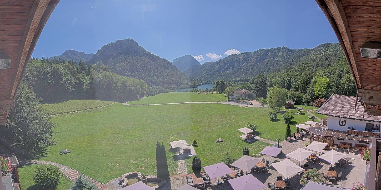 Archiv Foto Webcam Bad Reichenhall: Hotel Seeblick am Thumsee