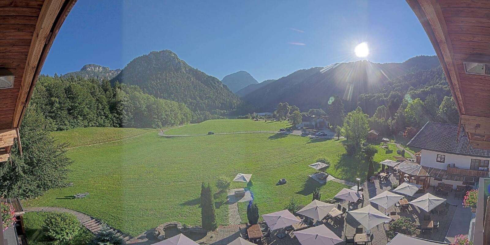 Archiv Foto Webcam Bad Reichenhall: Hotel Seeblick am Thumsee