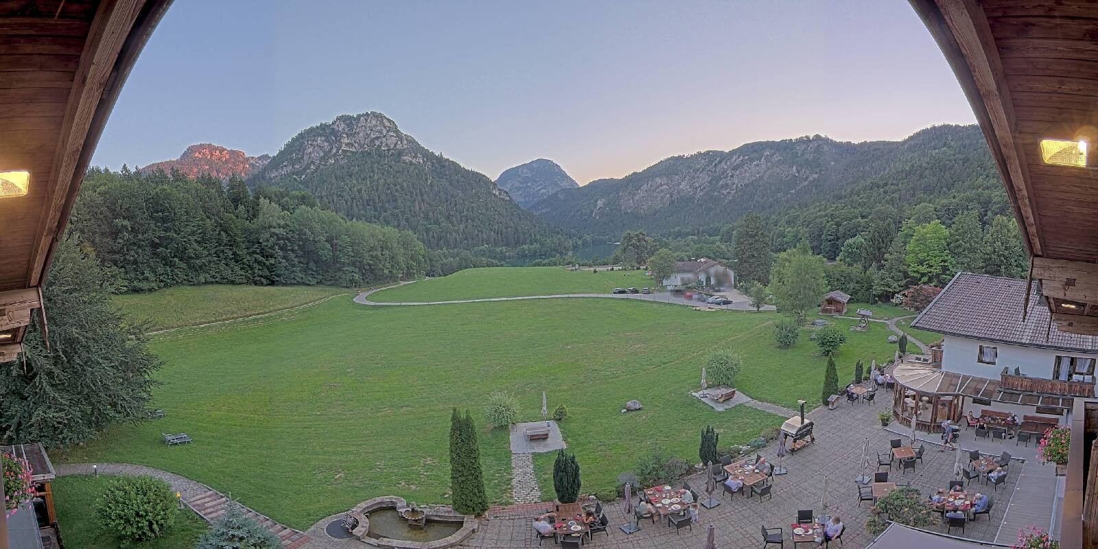 Archiv Foto Webcam Bad Reichenhall: Hotel Seeblick am Thumsee