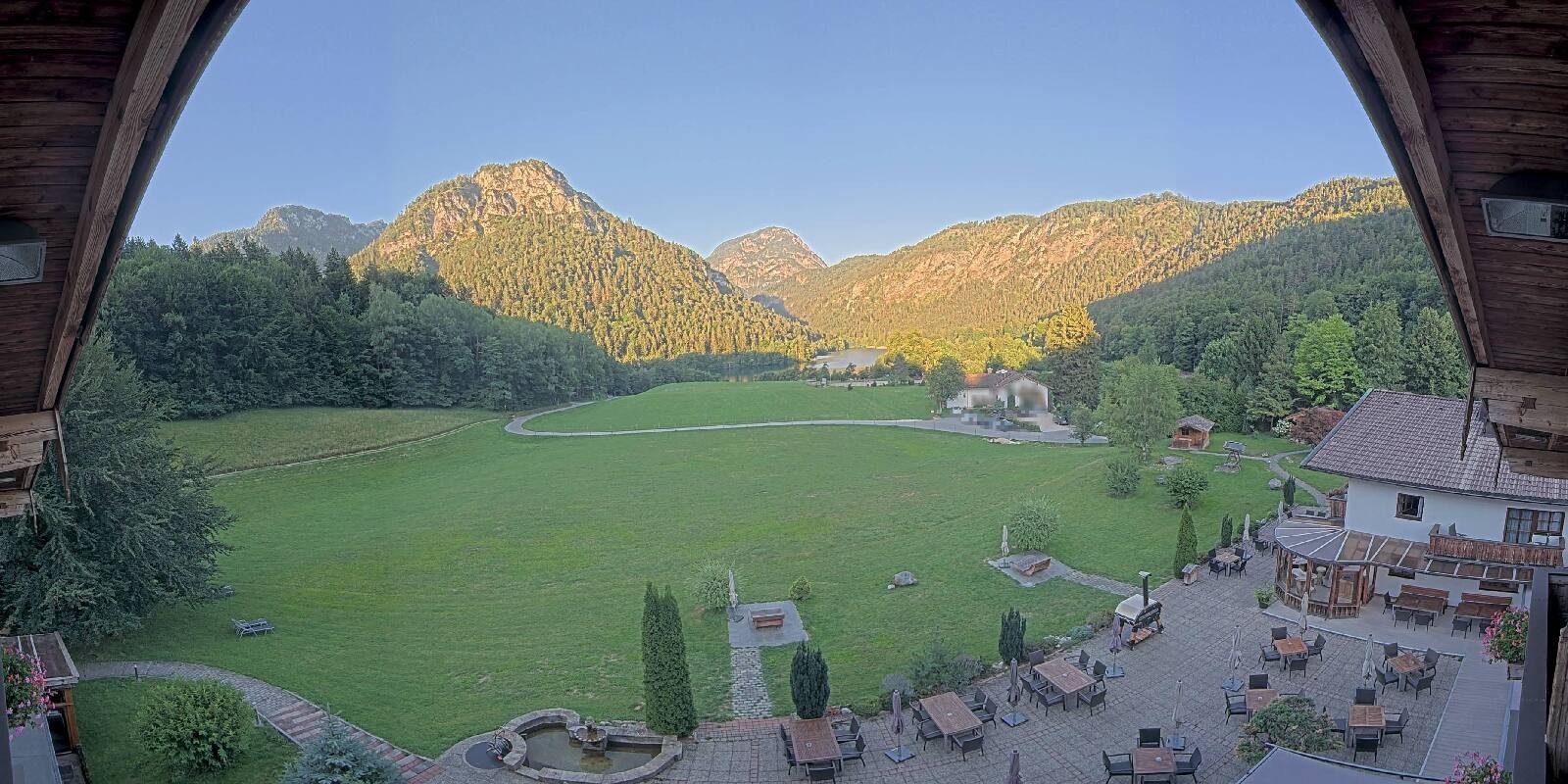 Archiv Foto Webcam Bad Reichenhall: Hotel Seeblick am Thumsee