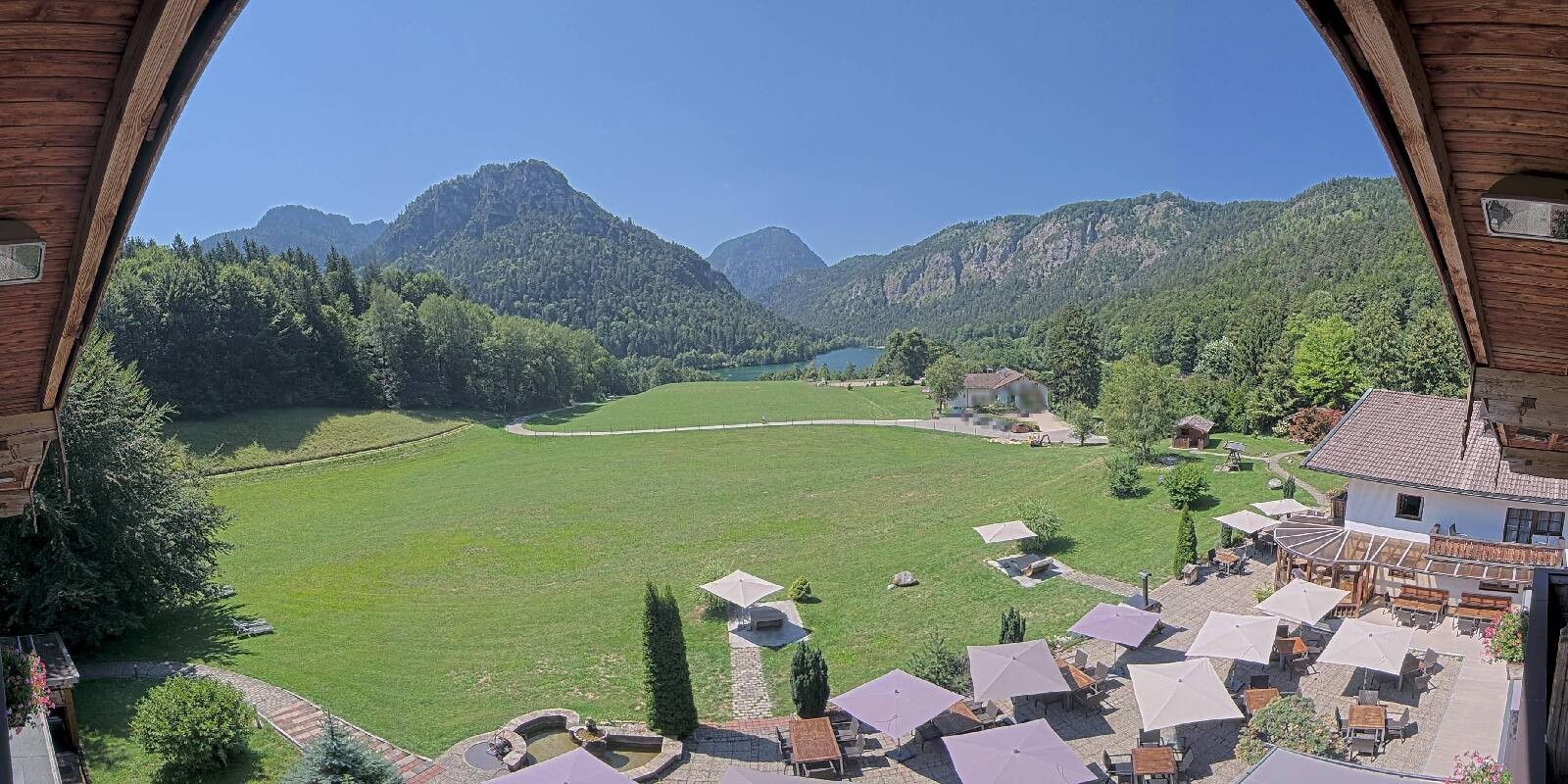 Archiv Foto Webcam Bad Reichenhall: Hotel Seeblick am Thumsee