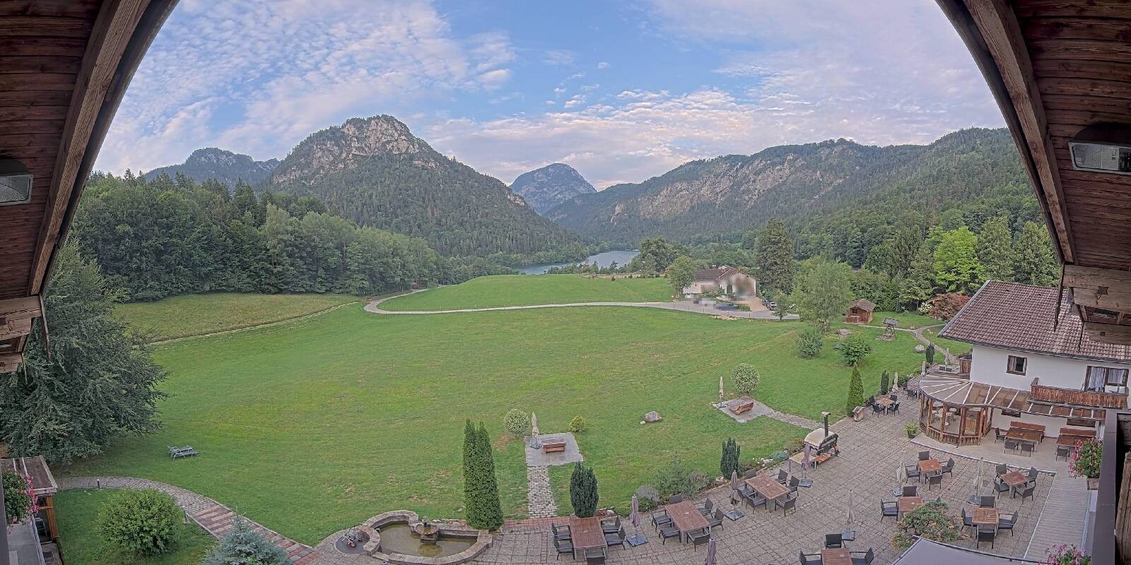 Archiv Foto Webcam Bad Reichenhall: Hotel Seeblick am Thumsee