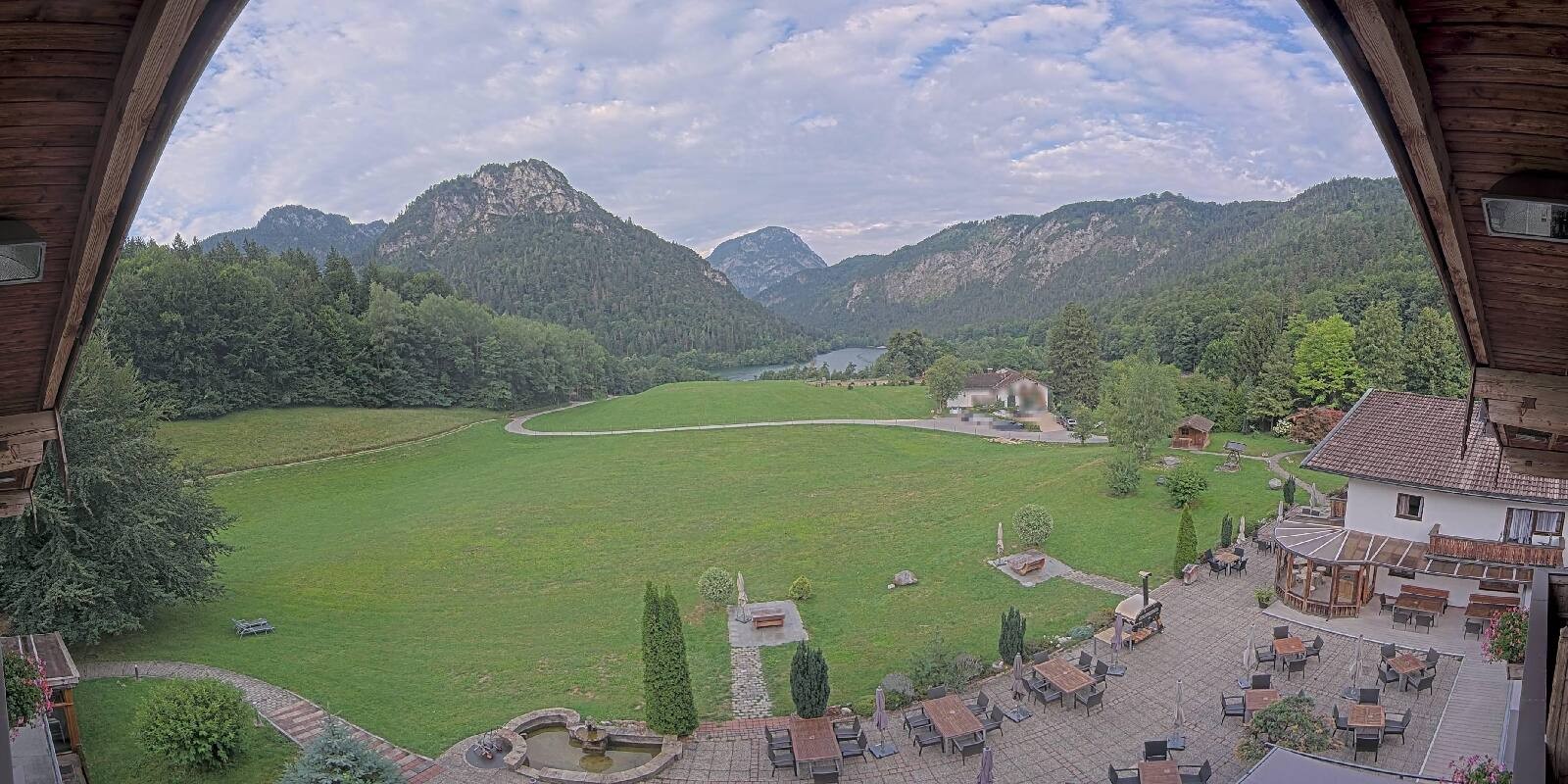 Archiv Foto Webcam Bad Reichenhall: Hotel Seeblick am Thumsee