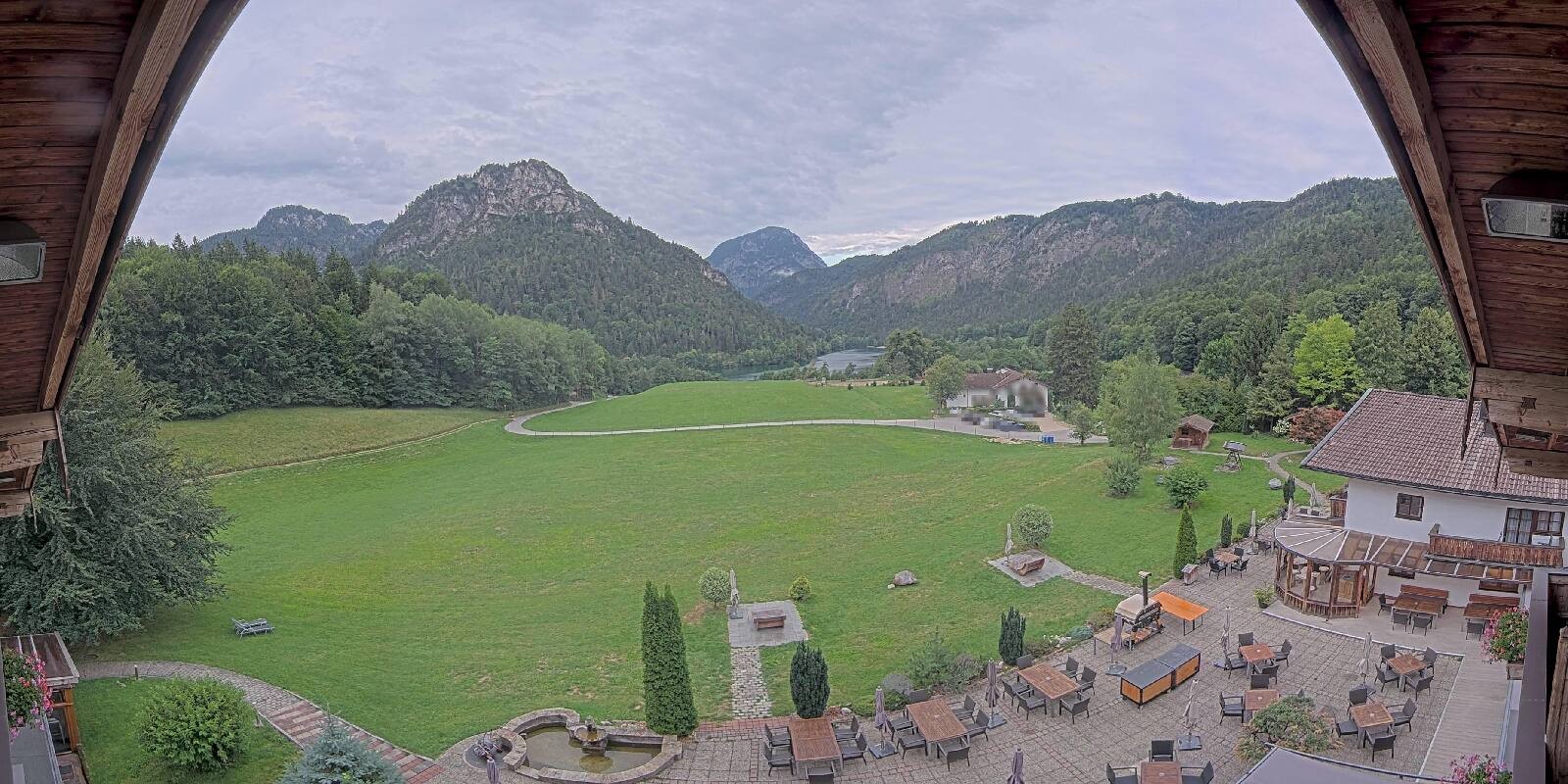 Archived image Webcam Bad Reichenhall - Hotel Seeblick at Lake Thumsee