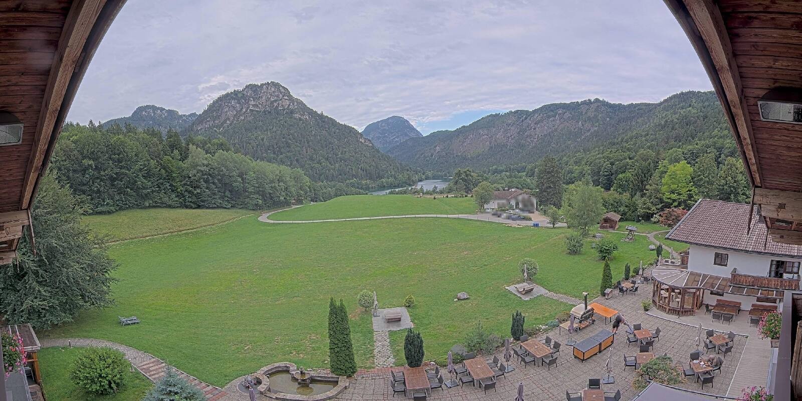 Archived image Webcam Bad Reichenhall - Hotel Seeblick at Lake Thumsee