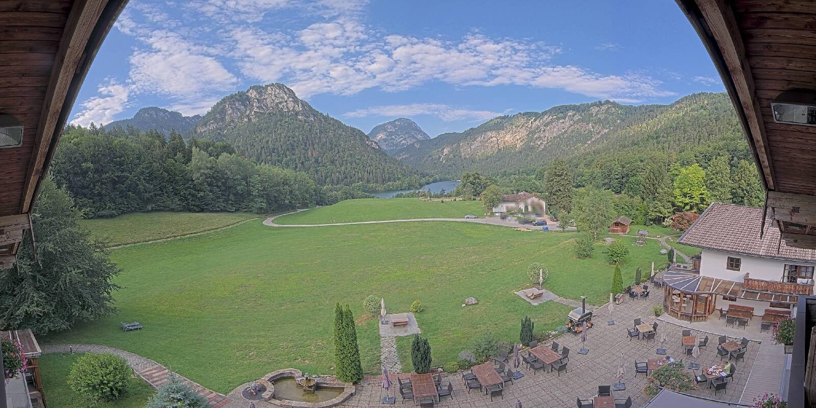 Archived image Webcam Bad Reichenhall - Hotel Seeblick at Lake Thumsee