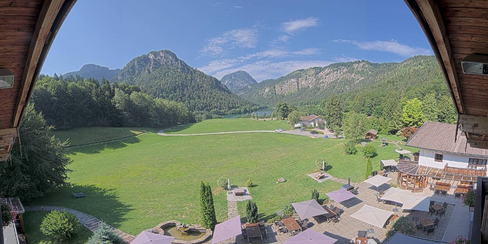Archiv Foto Webcam Bad Reichenhall: Hotel Seeblick am Thumsee