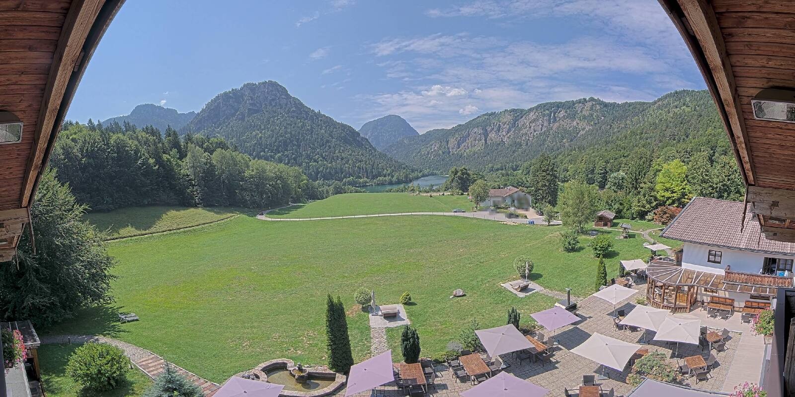 Archiv Foto Webcam Bad Reichenhall: Hotel Seeblick am Thumsee