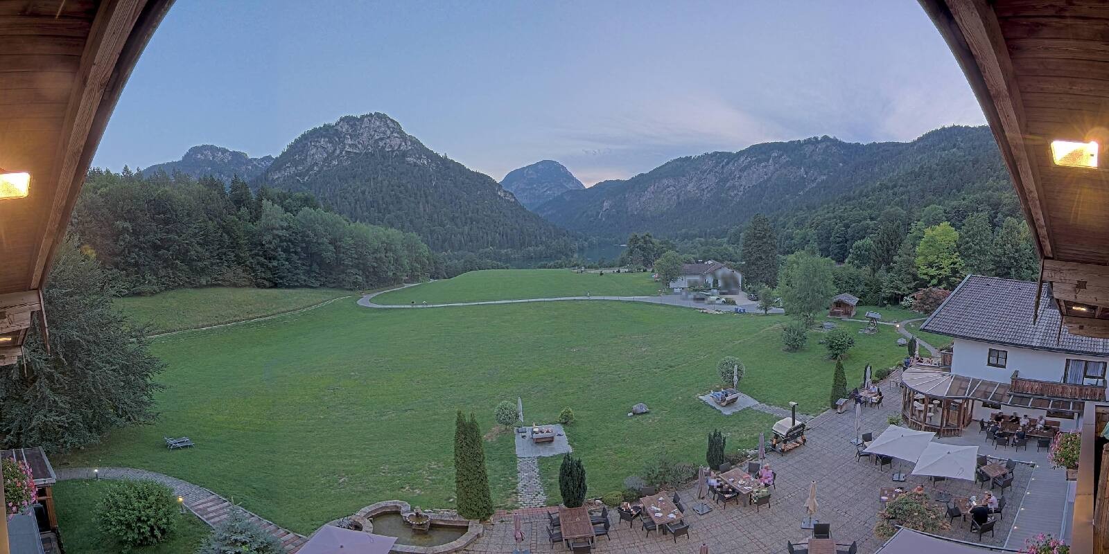 Archiv Foto Webcam Bad Reichenhall: Hotel Seeblick am Thumsee