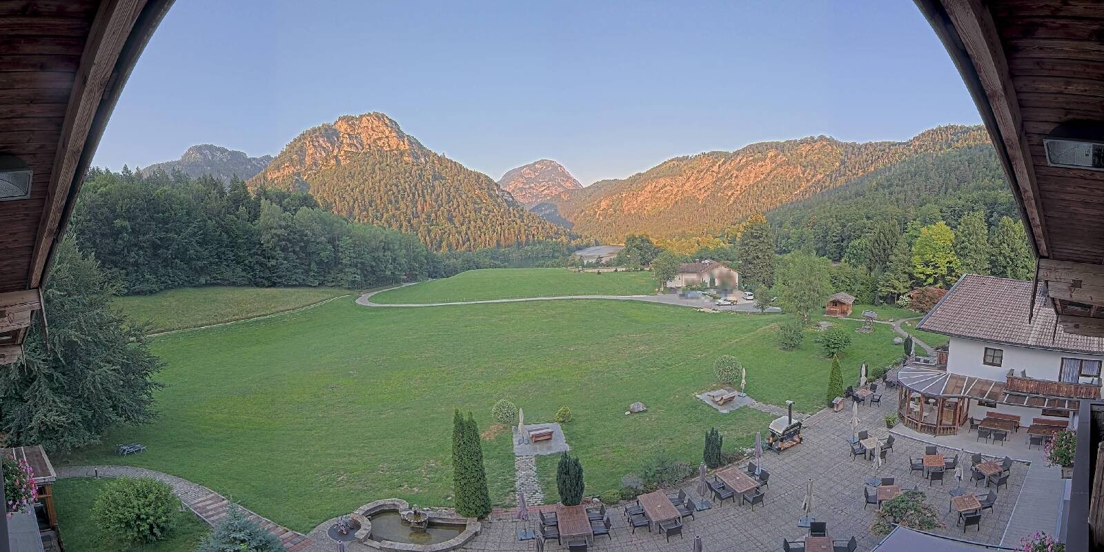 Archiv Foto Webcam Bad Reichenhall: Hotel Seeblick am Thumsee
