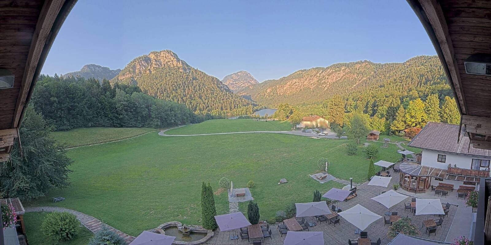 Archiv Foto Webcam Bad Reichenhall: Hotel Seeblick am Thumsee