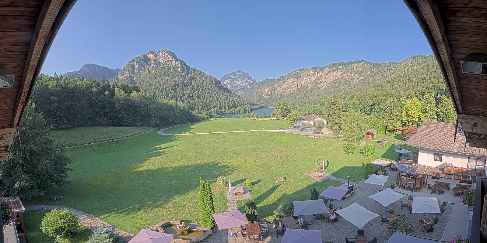 Archiv Foto Webcam Bad Reichenhall: Hotel Seeblick am Thumsee