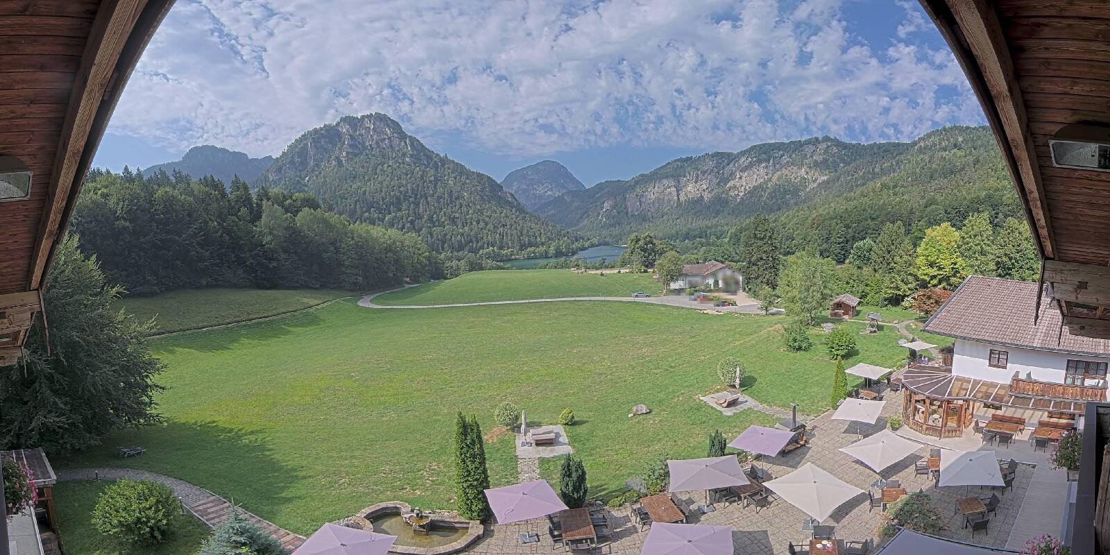 Archiv Foto Webcam Bad Reichenhall: Hotel Seeblick am Thumsee