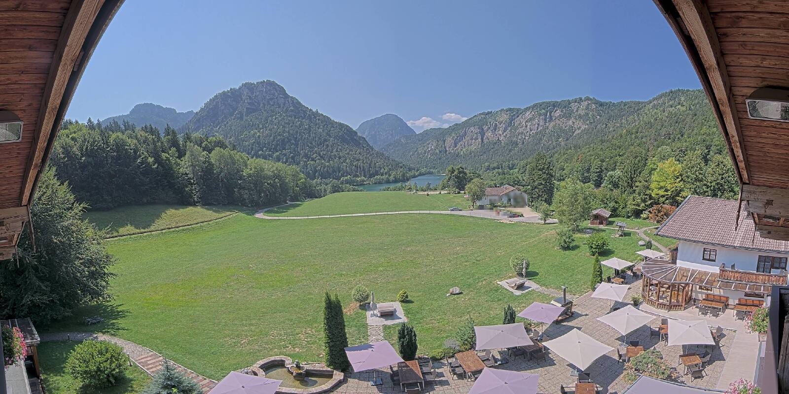 Archiv Foto Webcam Bad Reichenhall: Hotel Seeblick am Thumsee