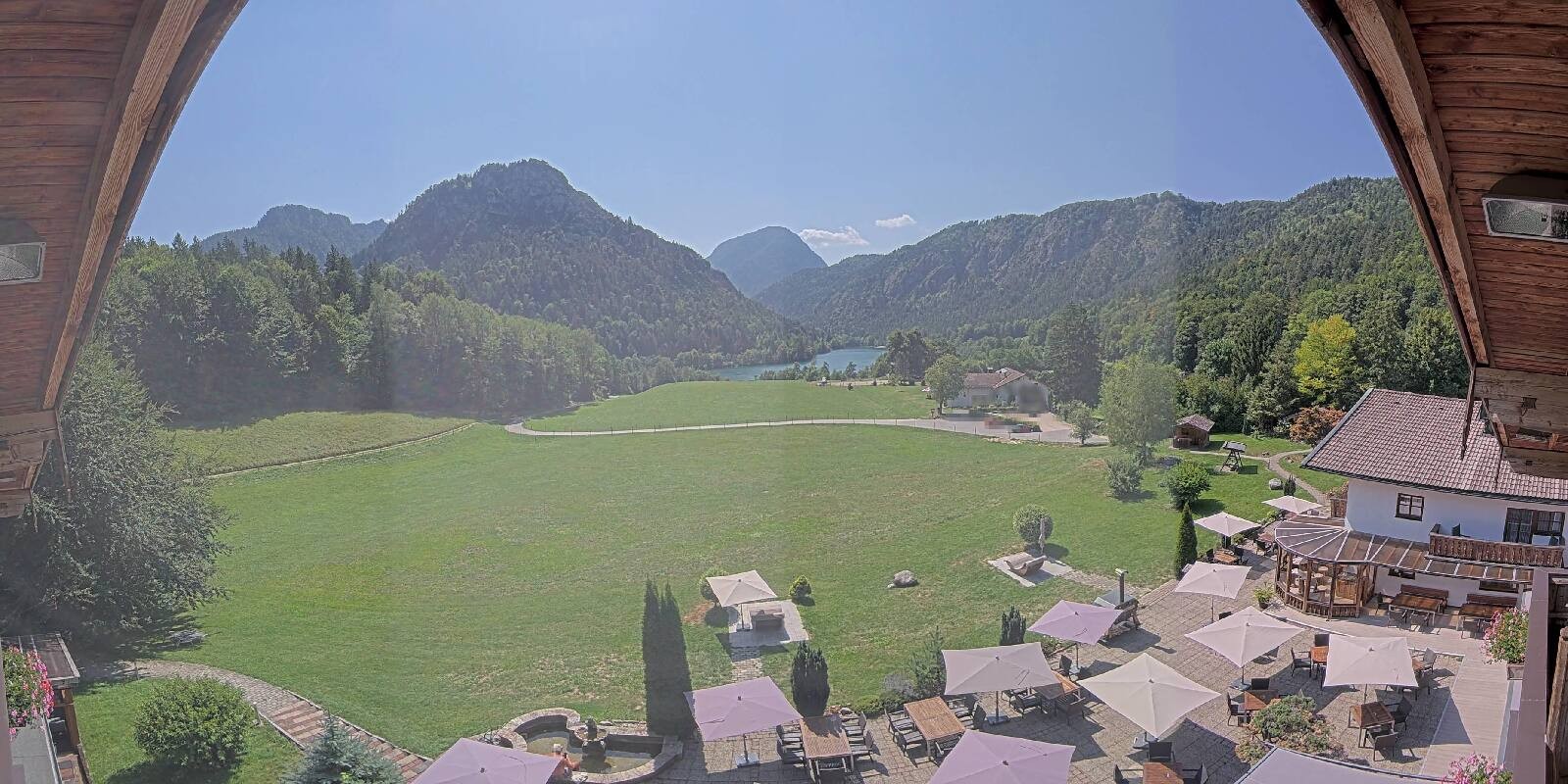 Archiv Foto Webcam Bad Reichenhall: Hotel Seeblick am Thumsee