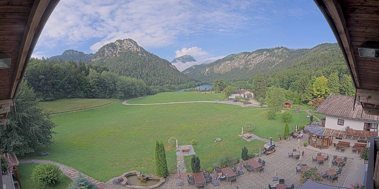 Archiv Foto Webcam Bad Reichenhall: Hotel Seeblick am Thumsee