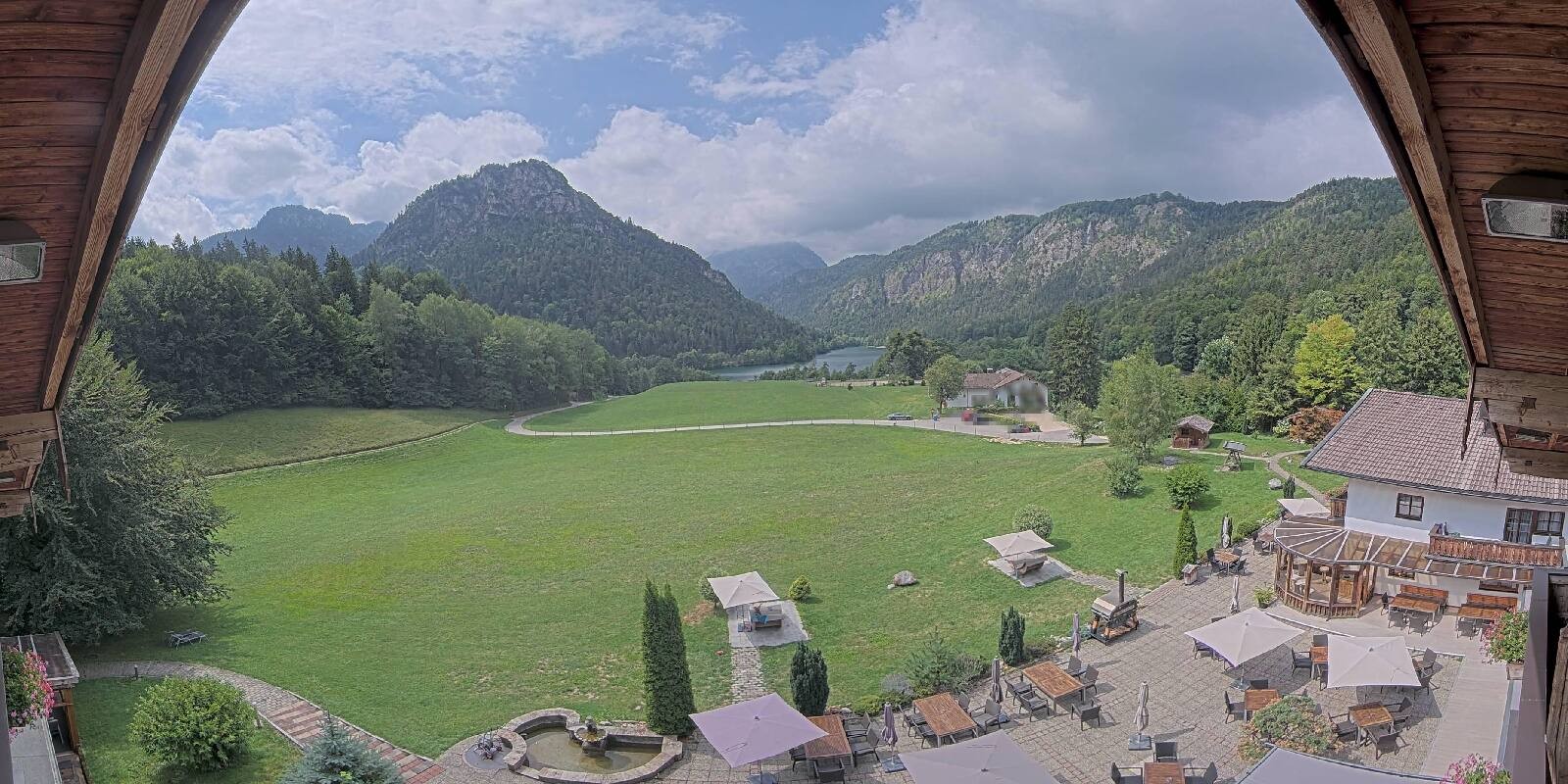 Archiv Foto Webcam Bad Reichenhall: Hotel Seeblick am Thumsee