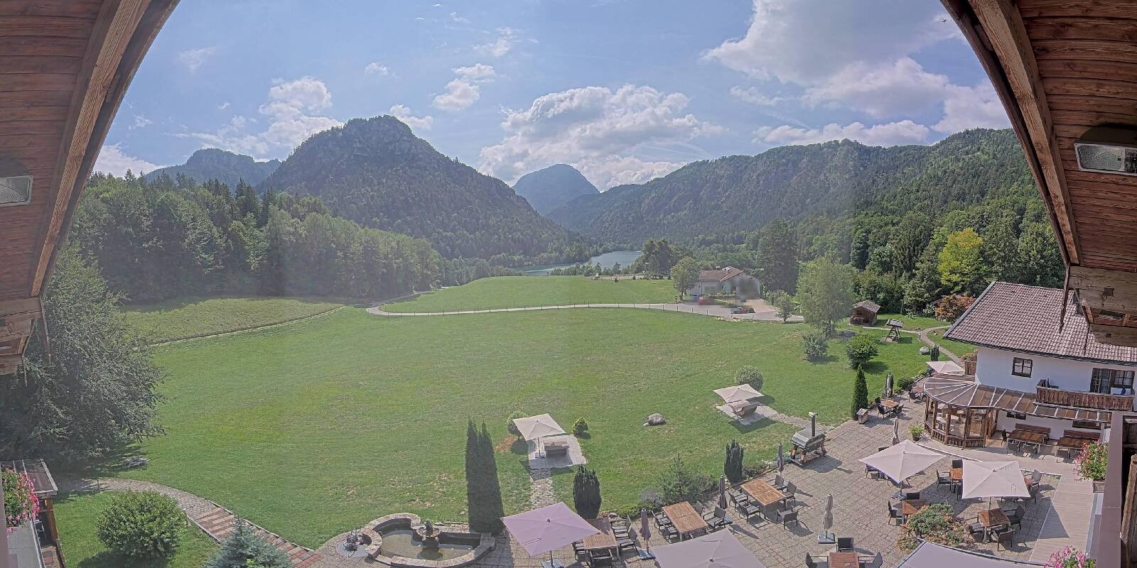 Archiv Foto Webcam Bad Reichenhall: Hotel Seeblick am Thumsee