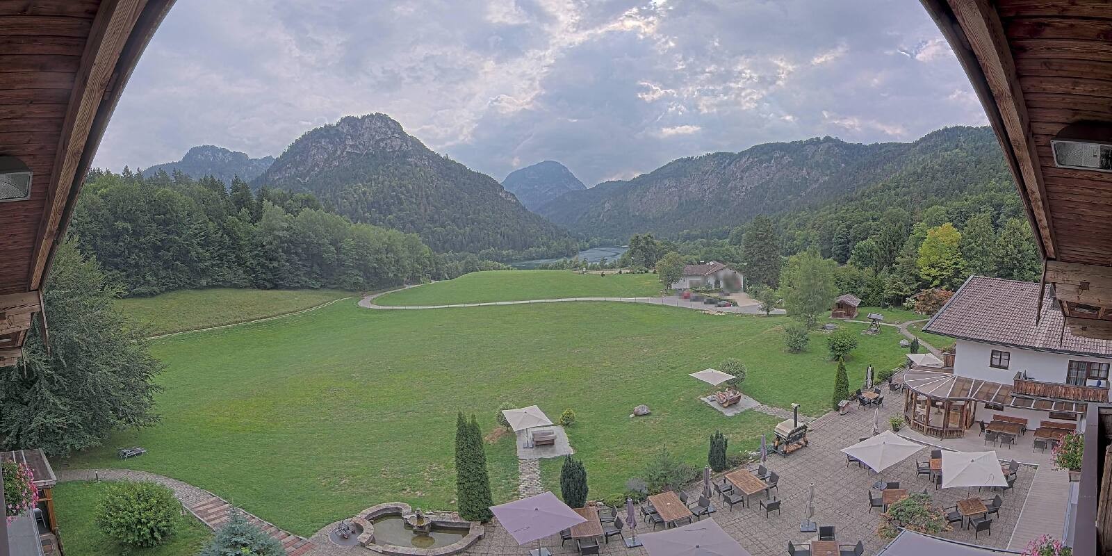 Archiv Foto Webcam Bad Reichenhall: Hotel Seeblick am Thumsee