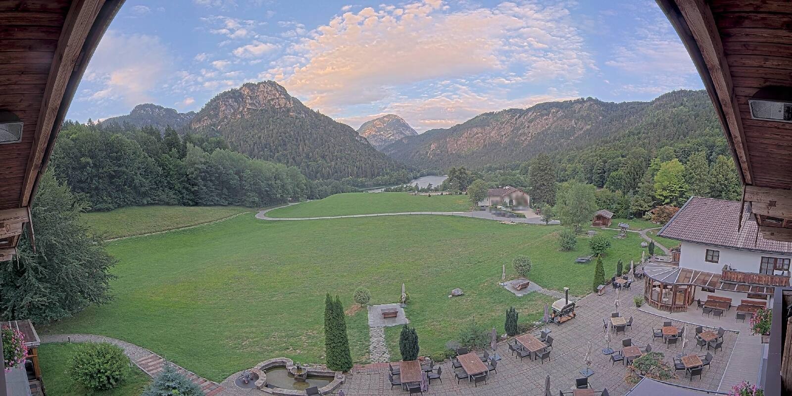 Archiv Foto Webcam Bad Reichenhall: Hotel Seeblick am Thumsee