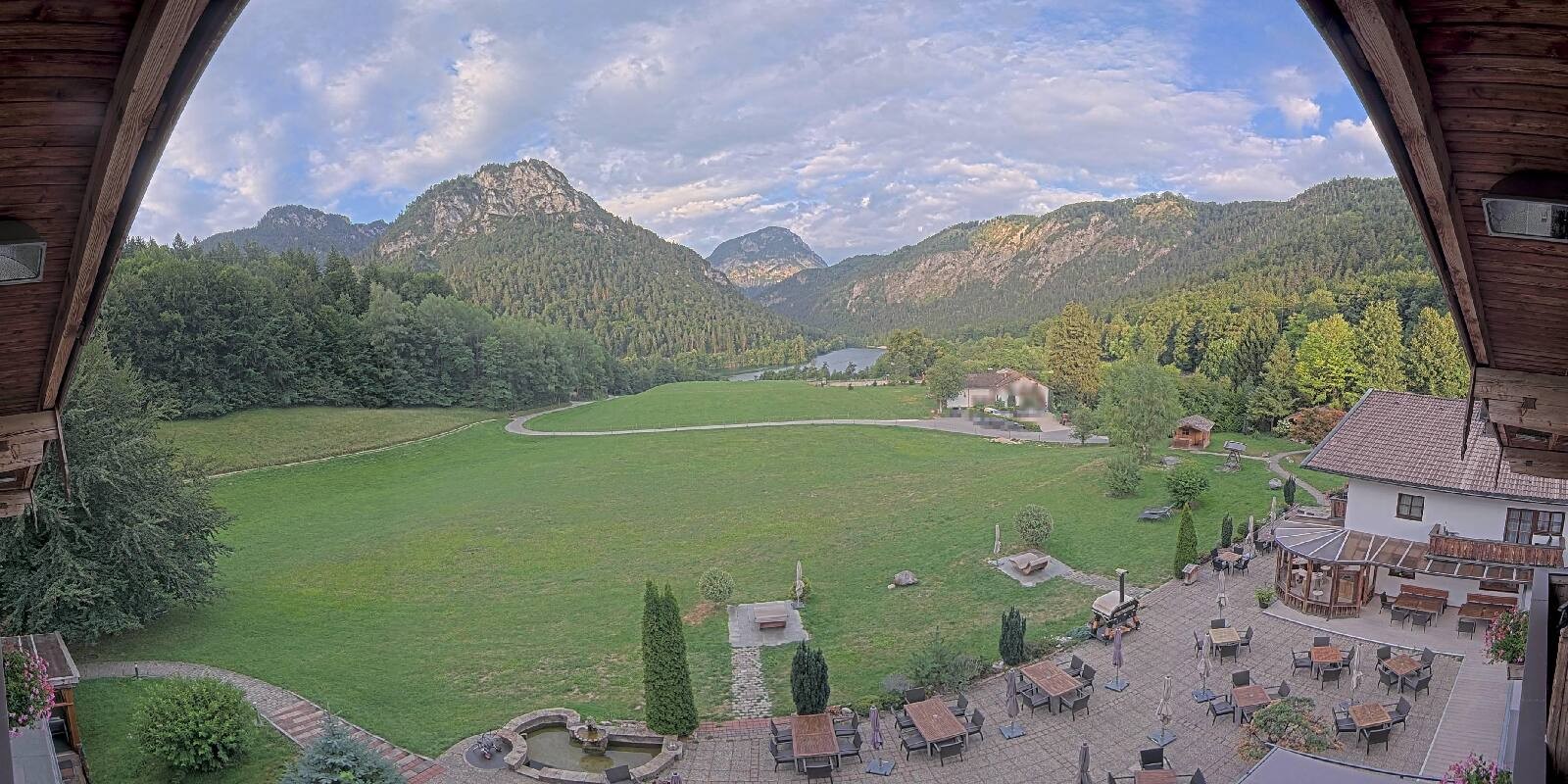 Archiv Foto Webcam Bad Reichenhall: Hotel Seeblick am Thumsee