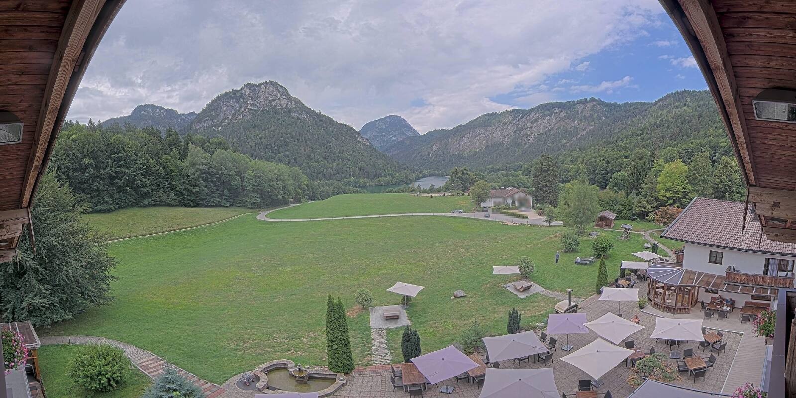 Archiv Foto Webcam Bad Reichenhall: Hotel Seeblick am Thumsee