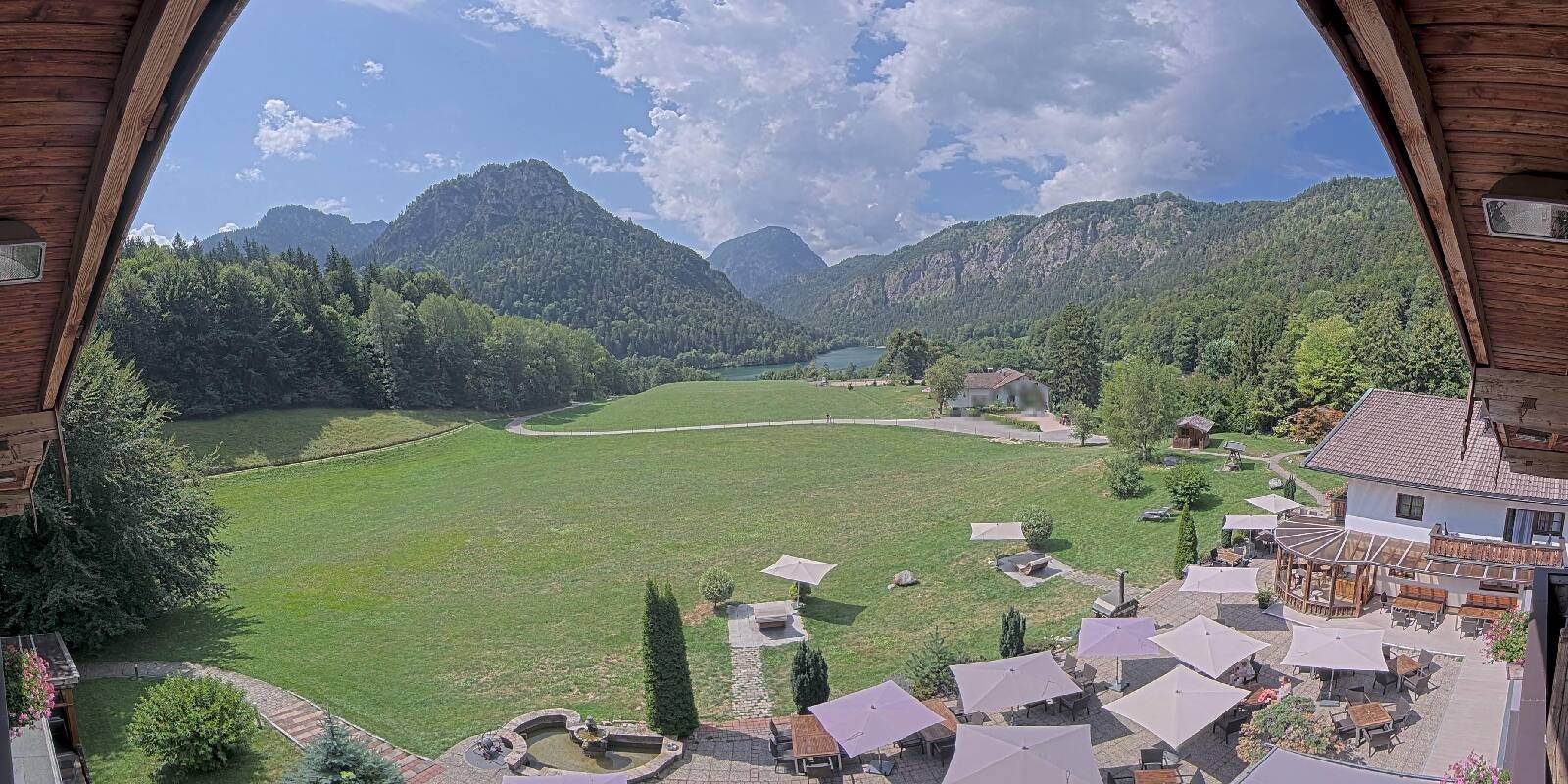 Archiv Foto Webcam Bad Reichenhall: Hotel Seeblick am Thumsee
