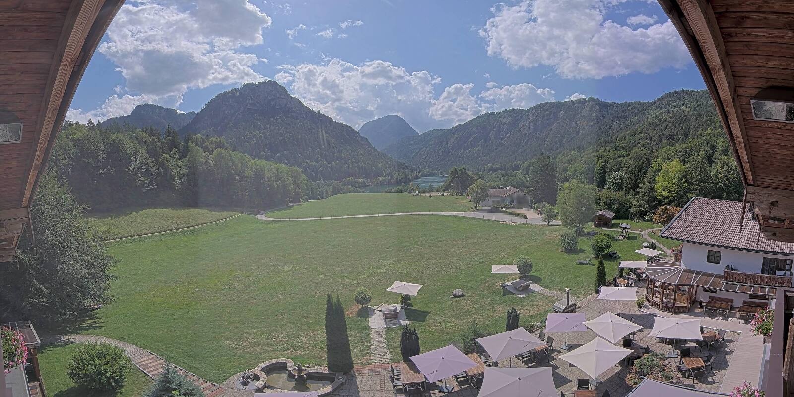 Archiv Foto Webcam Bad Reichenhall: Hotel Seeblick am Thumsee