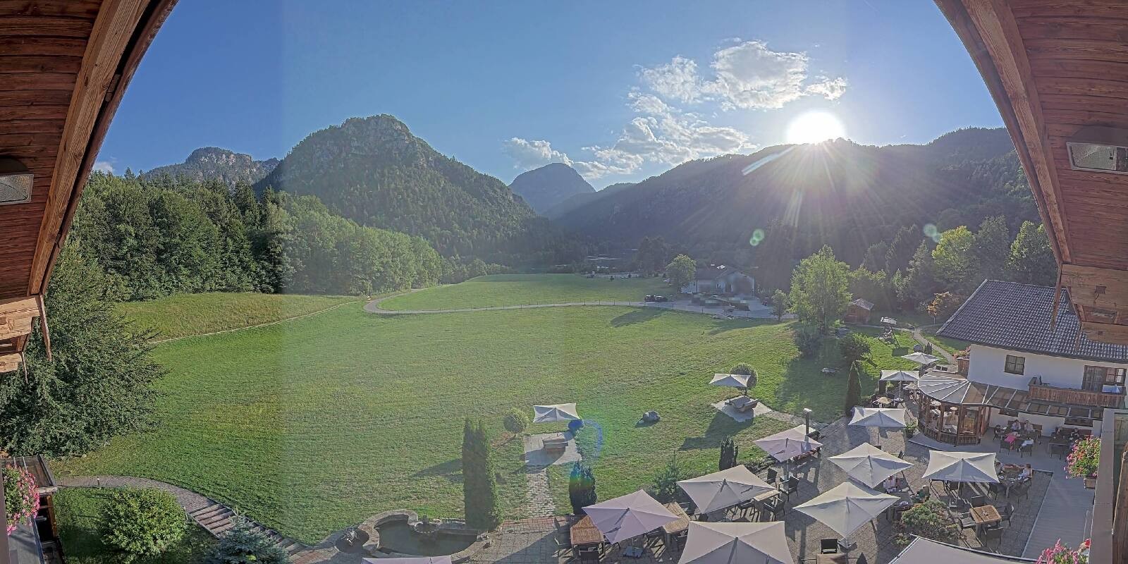 Archiv Foto Webcam Bad Reichenhall: Hotel Seeblick am Thumsee