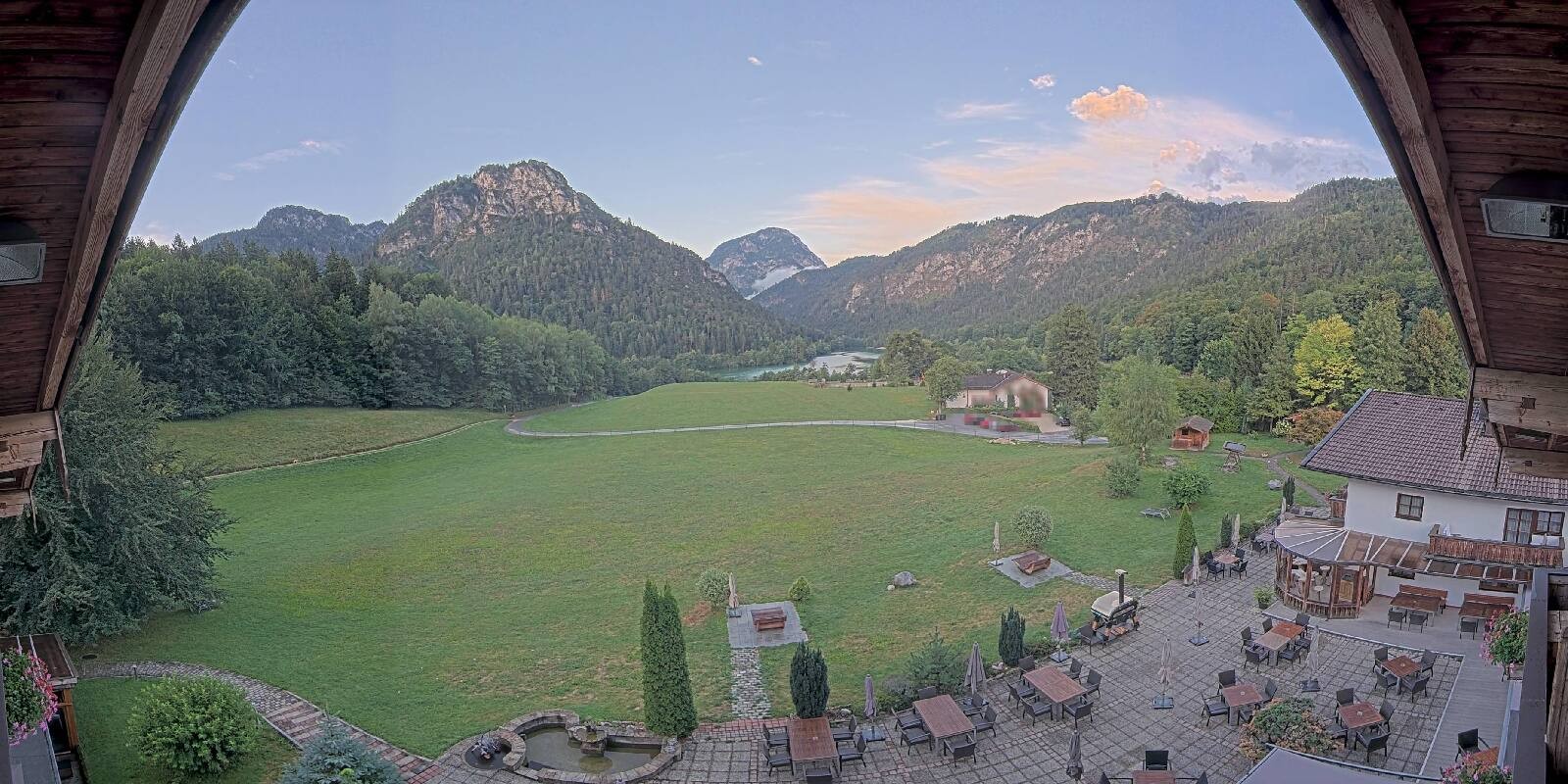 Archiv Foto Webcam Bad Reichenhall: Hotel Seeblick am Thumsee