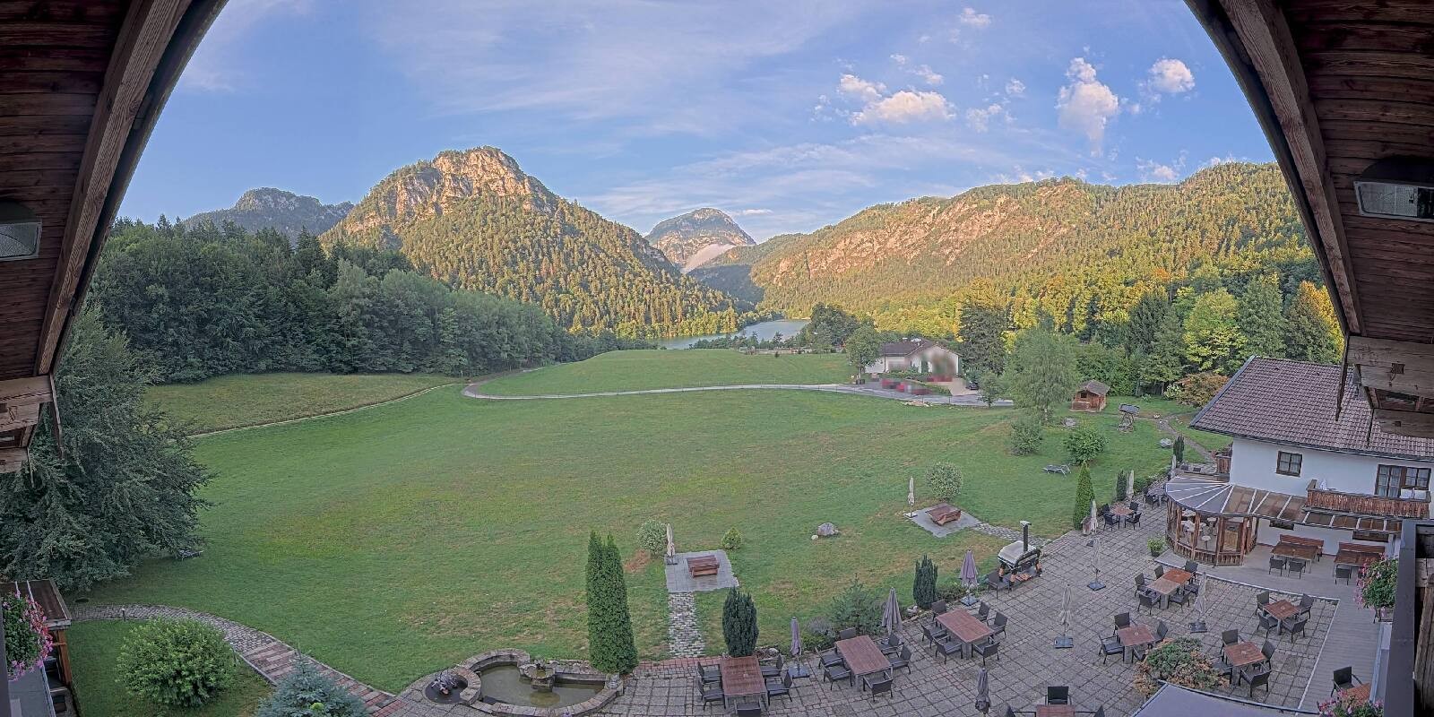 Archiv Foto Webcam Bad Reichenhall: Hotel Seeblick am Thumsee
