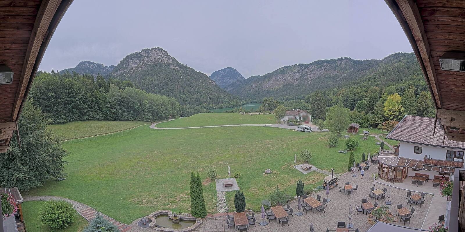 Archived image Webcam Bad Reichenhall - Hotel Seeblick at Lake Thumsee