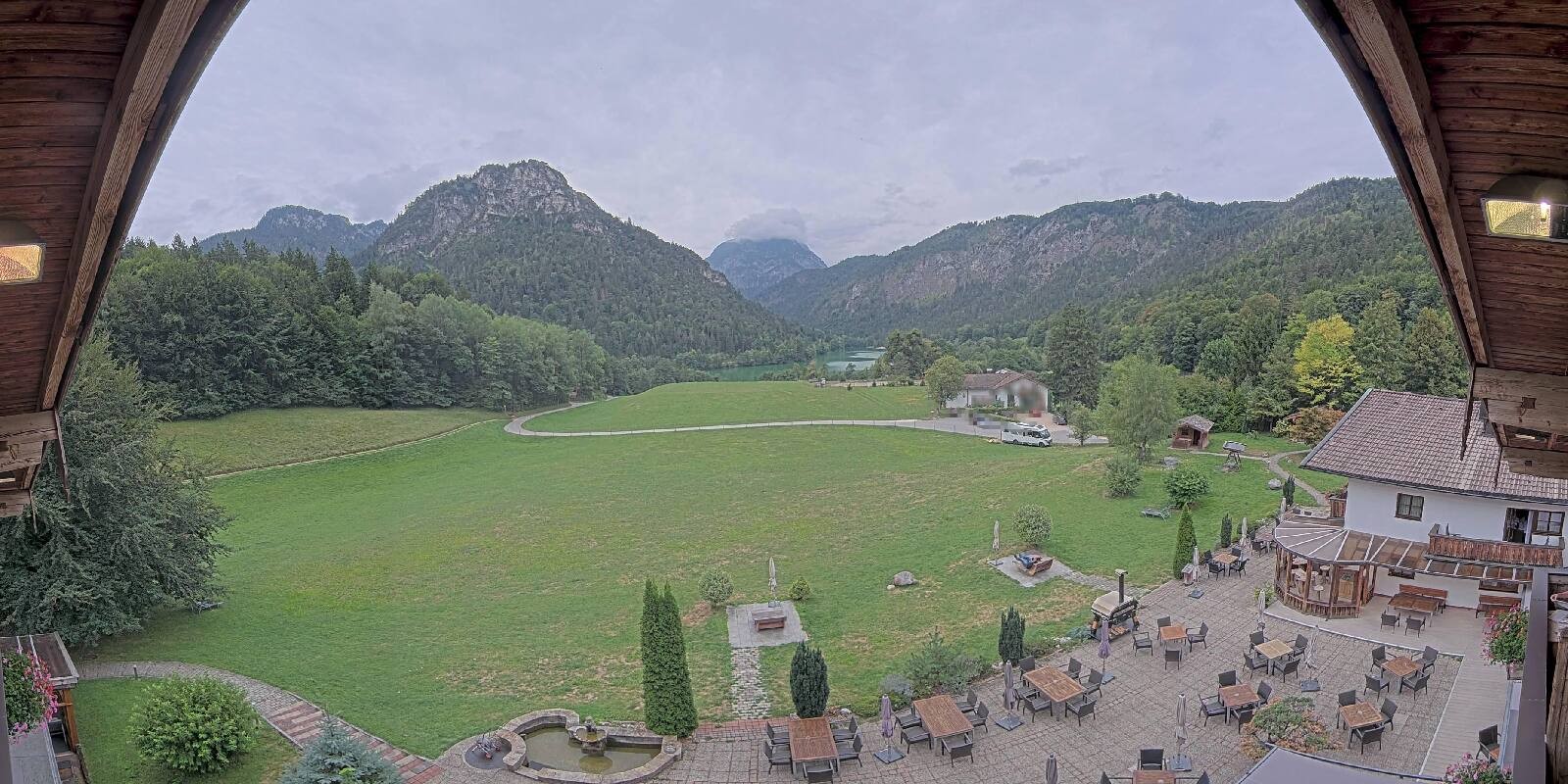 Archived image Webcam Bad Reichenhall - Hotel Seeblick at Lake Thumsee