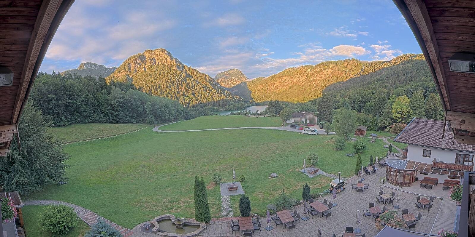 Archiv Foto Webcam Bad Reichenhall: Hotel Seeblick am Thumsee
