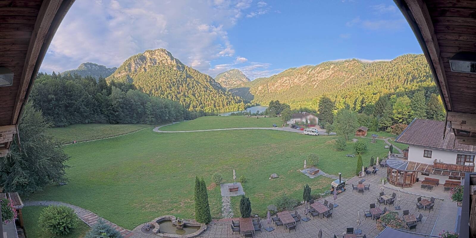 Archiv Foto Webcam Bad Reichenhall: Hotel Seeblick am Thumsee