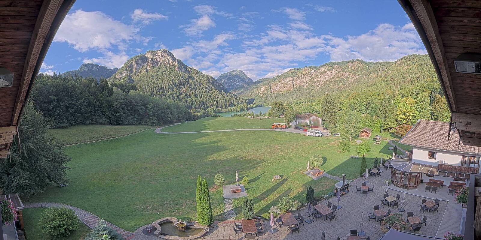 Archiv Foto Webcam Bad Reichenhall: Hotel Seeblick am Thumsee