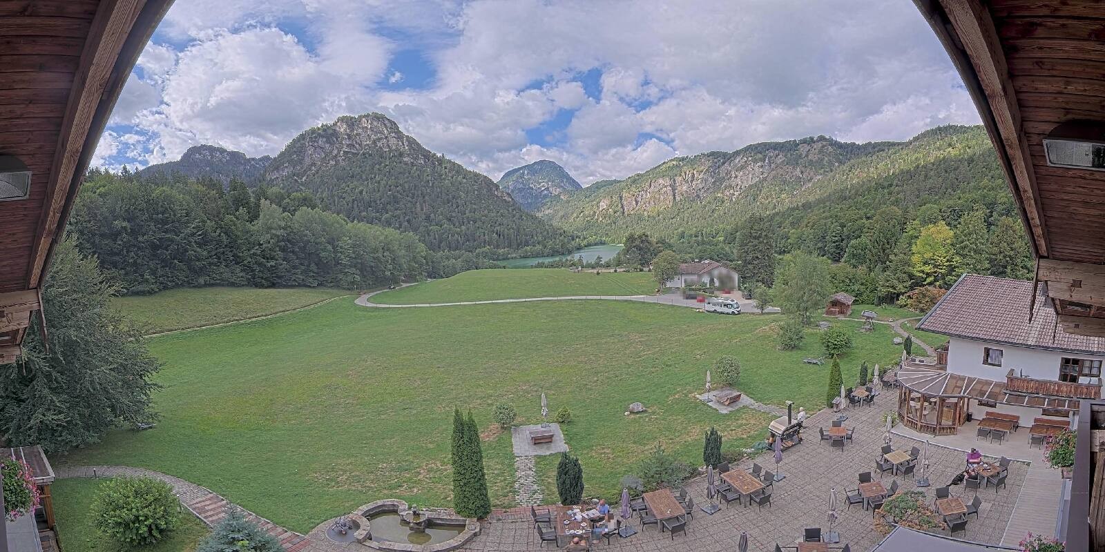Archiv Foto Webcam Bad Reichenhall: Hotel Seeblick am Thumsee