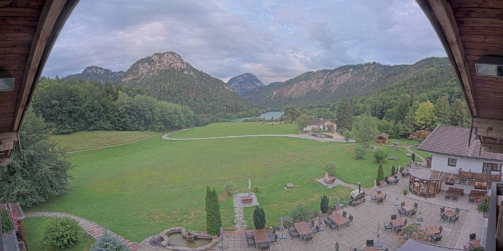 Archiv Foto Webcam Bad Reichenhall: Hotel Seeblick am Thumsee