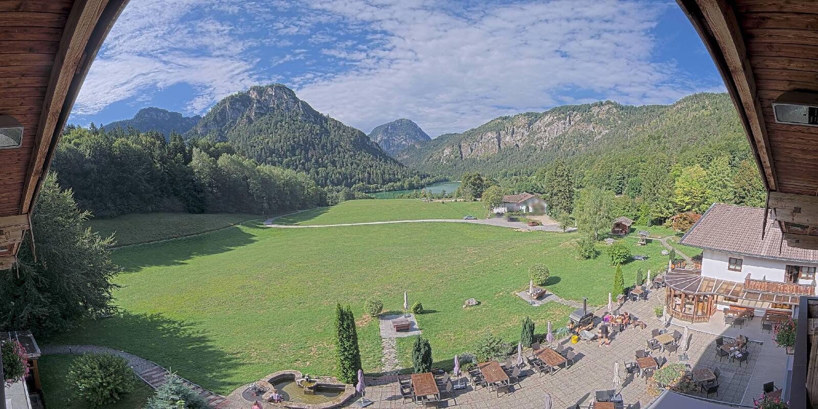 Archiv Foto Webcam Bad Reichenhall: Hotel Seeblick am Thumsee