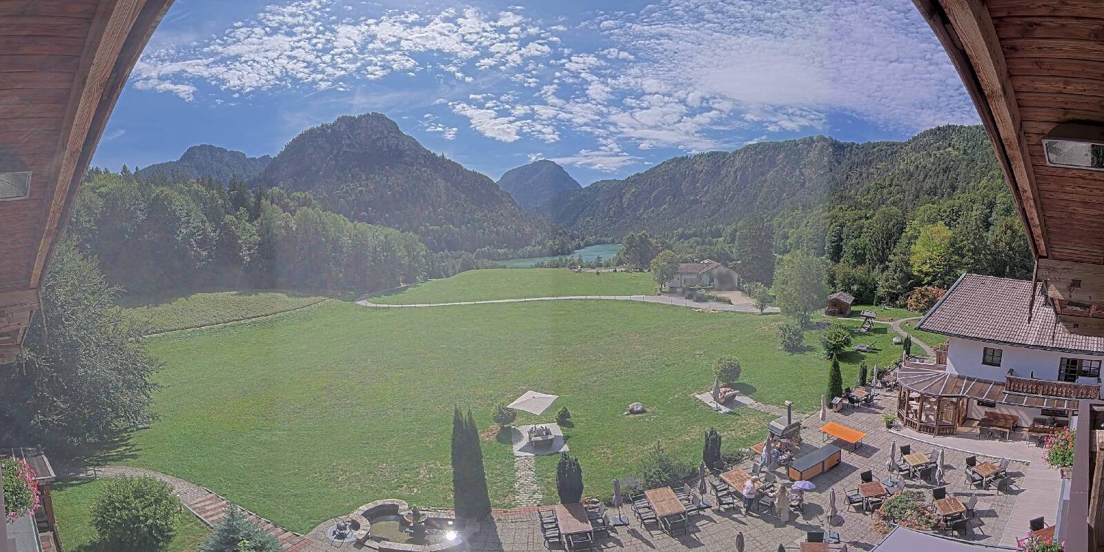 Archiv Foto Webcam Bad Reichenhall: Hotel Seeblick am Thumsee