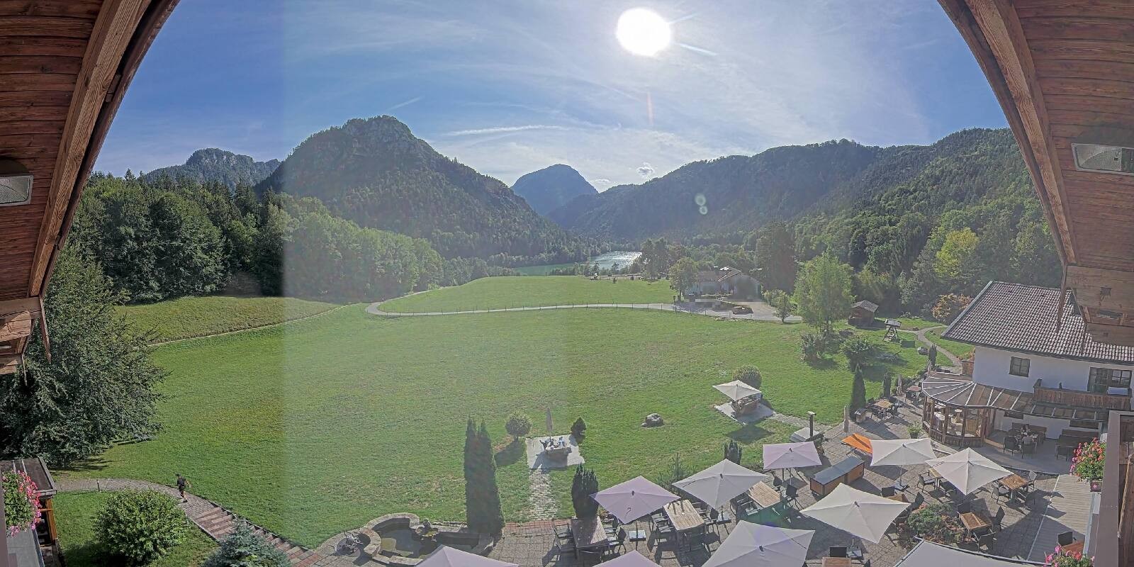 Archiv Foto Webcam Bad Reichenhall: Hotel Seeblick am Thumsee