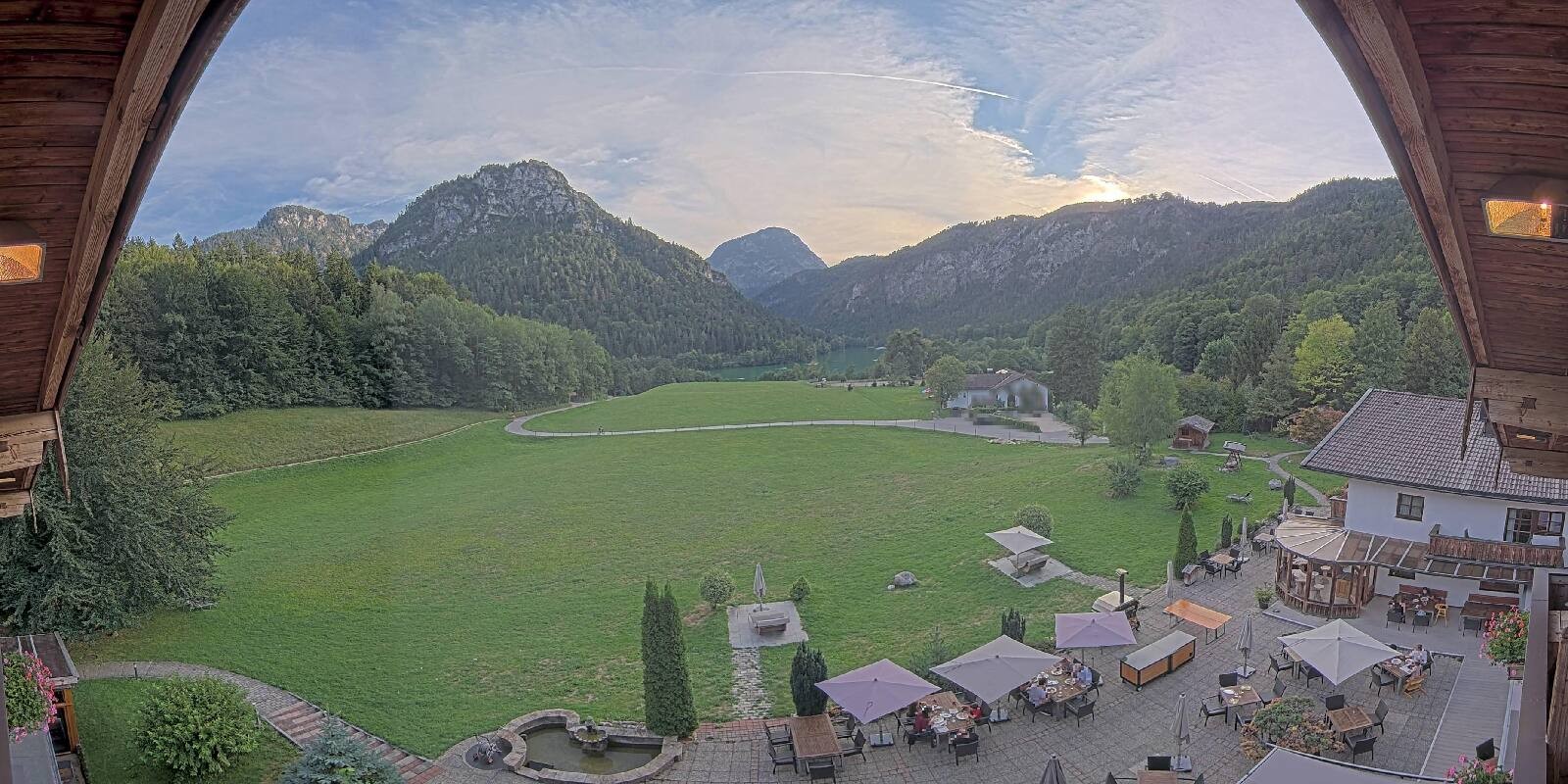 Archiv Foto Webcam Bad Reichenhall: Hotel Seeblick am Thumsee