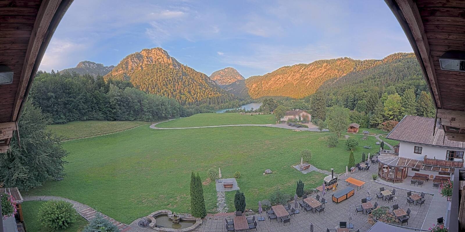 Archiv Foto Webcam Bad Reichenhall: Hotel Seeblick am Thumsee