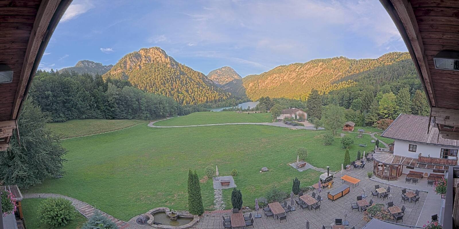 Archiv Foto Webcam Bad Reichenhall: Hotel Seeblick am Thumsee
