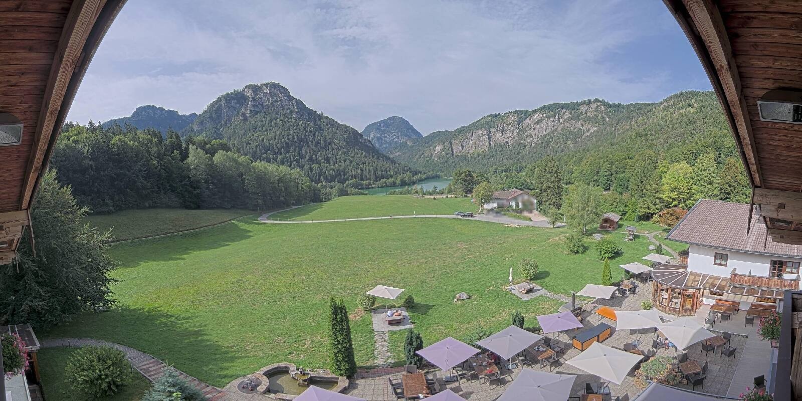 Archiv Foto Webcam Bad Reichenhall: Hotel Seeblick am Thumsee