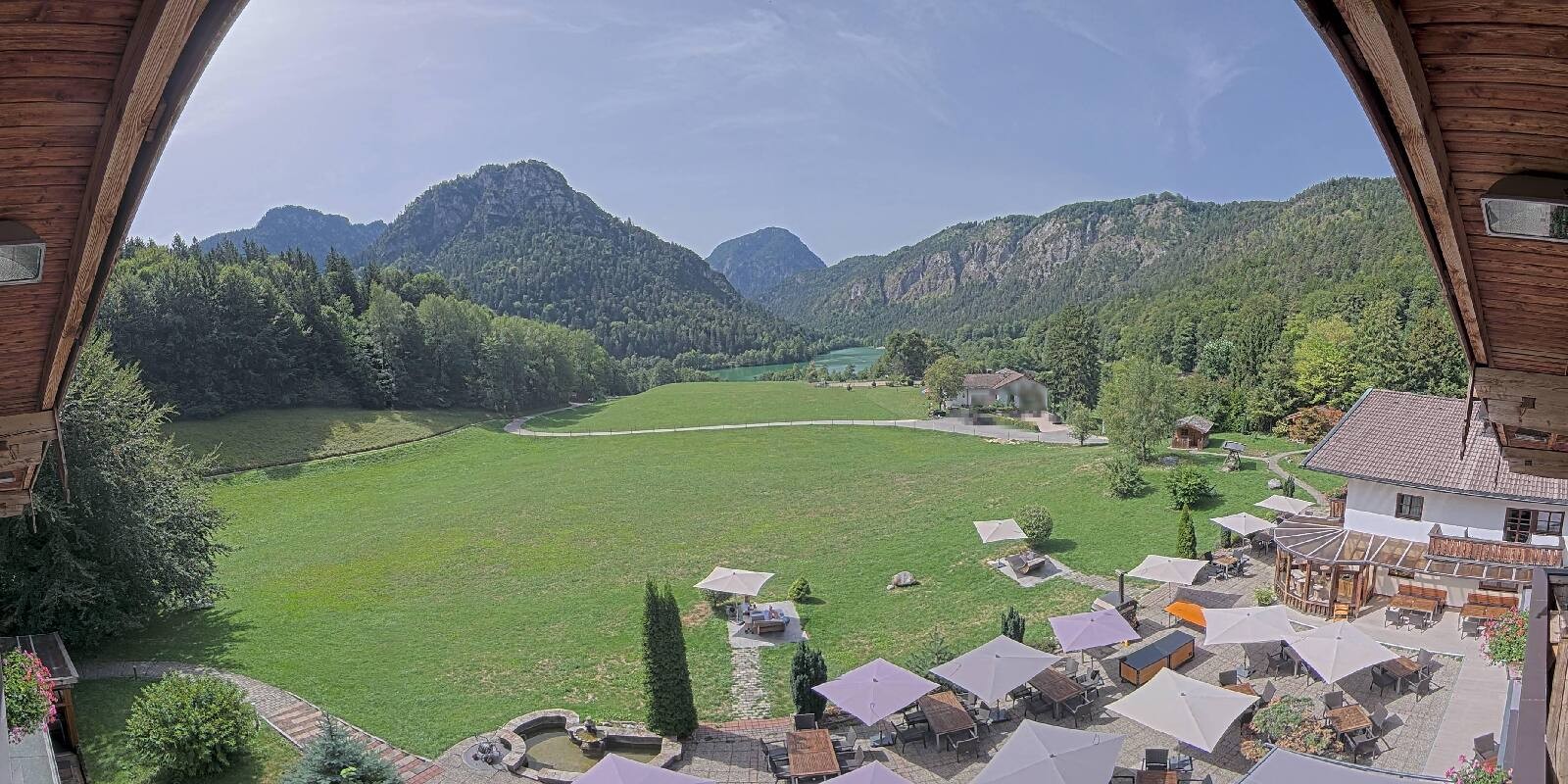 Archiv Foto Webcam Bad Reichenhall: Hotel Seeblick am Thumsee