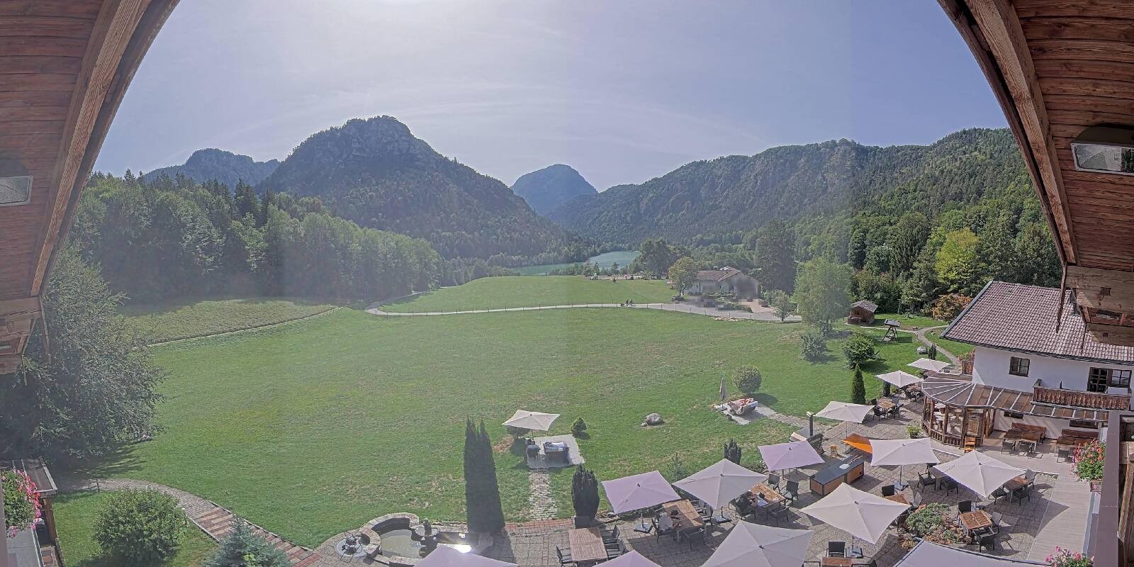 Archiv Foto Webcam Bad Reichenhall: Hotel Seeblick am Thumsee