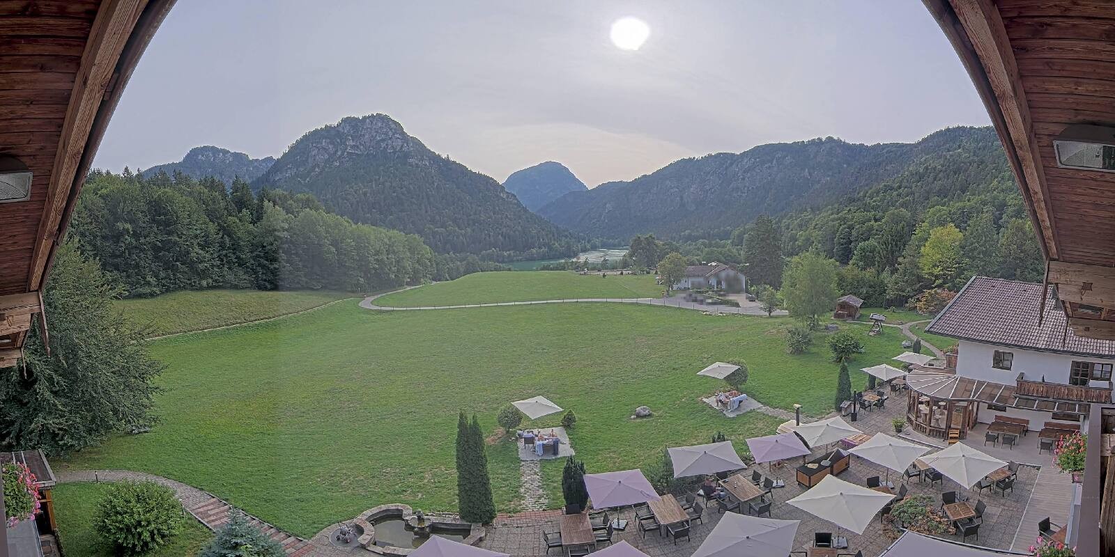 Archiv Foto Webcam Bad Reichenhall: Hotel Seeblick am Thumsee
