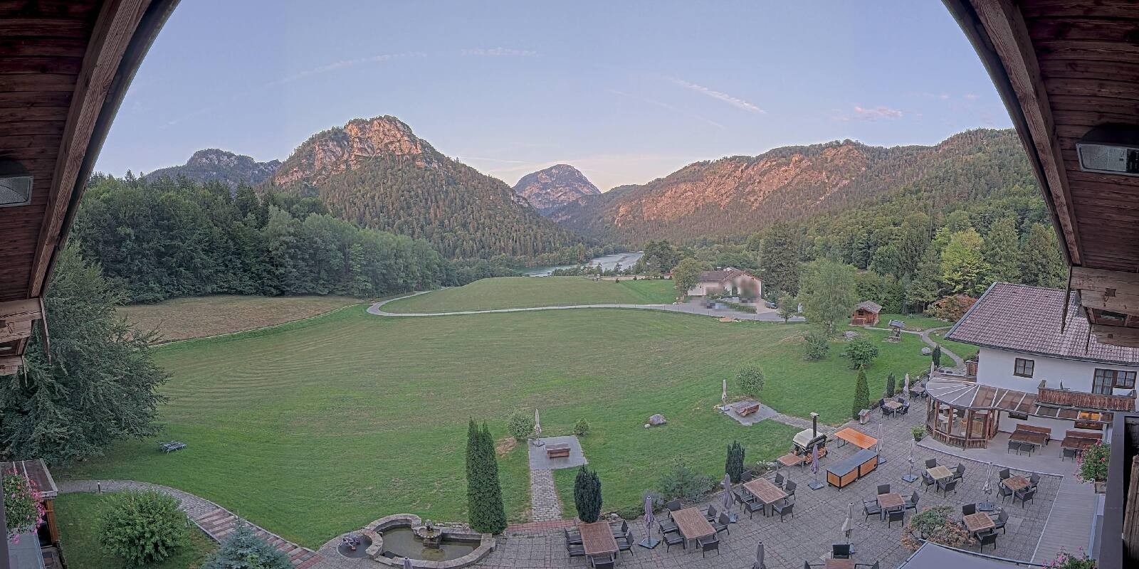 Archiv Foto Webcam Bad Reichenhall: Hotel Seeblick am Thumsee
